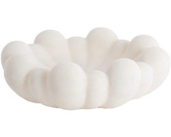 Light & Living - Schaal LIRON - Ø42x15 cm - Wit