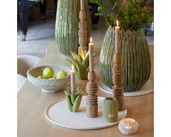 Light & Living - Schaal MAES - Ø30x1.5cm - Wit