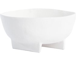 Light & Living - Schaal ROSANA - 21x20.5x10cm - Wit