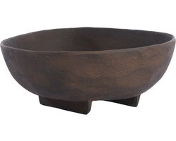 Light & Living - Schaal ROSANA - 27x26.5x11.5cm - Bruin