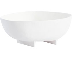 Light & Living - Schaal ROSANA - 27x26.5x11.5cm - Wit