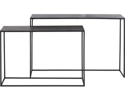 Light & Living Side table Boca - Antiek Lood - Set