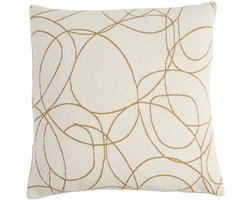 Light & Living - Sierkussen BEBRA - Bruin - 45x45x10 cm