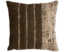 Light & Living - Sierkussen TIANI - Bruin - 45x45x10 cm