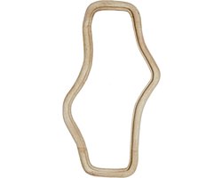 Light & Living Spiegel Celano - Naturel - 44x4x80cm - Modern