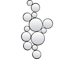 Light & Living - Spiegel CIELO - 127x3.5x64.5cm - Zwart