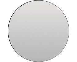 Light & Living - Spiegel ESPEJO - 96x1.5x96cm - Zwart