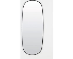 Light & Living - Spiegel LIBRA - 40x1.5x100cm - Zwart