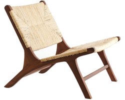 Light & Living - Stoel PAYAN - 78x65x69 cm - Bruin