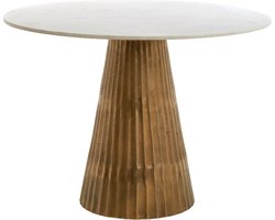 Light & Living - Tafel LEYDA - Ø100x78cm - Wit