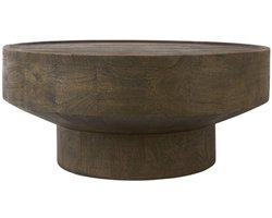 Light & Living - Tafel WELU - Bruin - 80x80x35 cm