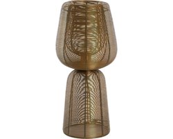 Light & Living Tafellamp Aboso - Brons - Ø24cm - Modern