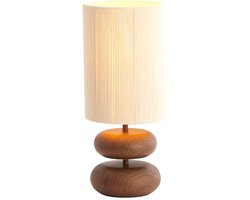 Light & Living Tafellamp Danialo - Bruin - Ø22x50.5cm -