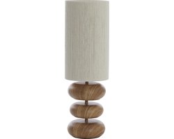 Light & Living - Tafellamp DANIALO - Ø22x67.5cm - Bruin