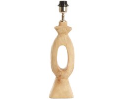 Light & Living Tafellamp Django - Mat Naturel - 11x9x45cm - Woonkamer - Slaapkamer - Sinterklaas Cadeau - Sint Kado