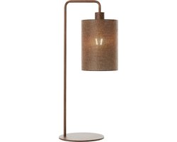 Light & Living - Tafellamp DONIO - 26x20x59.5cm - Bruin