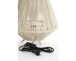 Light & Living - Tafellamp FELIDA - Ø28x32cm - Wit