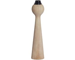 Light & Living Tafellamp Festina - Licht bruin - Ø9x40cm - Woonkamer - Slaapkamer - Kerstcadeau - Cadeau voor hem - Cadeau voor haar - Kerstdecoratie