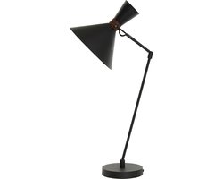 Light & Living Tafellamp Hoodies - 93cm hoog - Mat Zwart