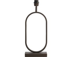 Light & Living Tafellamp Jamiri - 45cm - Bruin - excl. kap
