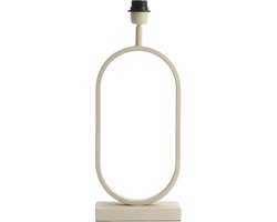 Light & Living Tafellamp Jamiri 45cm - Crème (excl. kap)