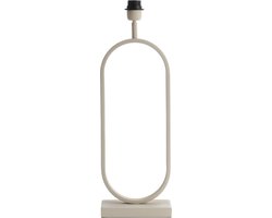 Light & Living Tafellamp Jamiri - 55cm - Crème - excl. kap