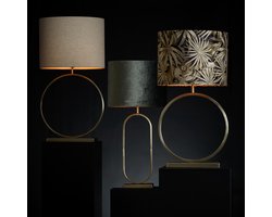Light & Living Tafellamp Jamiri - 55cm - Goud - excl. kap