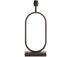 Light & Living Tafellamp Jamiri - Bruin - 20x10x45cm - Modern - Woonkamer - Slaapkamer