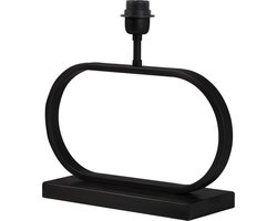 Light & Living Tafellamp Jamiro - Zwart - 37x13x29cm - Woonkamer - Slaapkamer