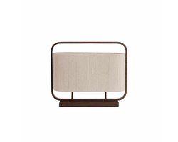 Light & Living Tafellamp Lecce - Donkerbruin - 45x15x37.5cm - Modern