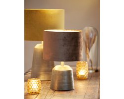 Light & Living Tafellamp Lilou 18cm - Antiek Brons (excl. kap)