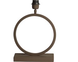 Light & Living Tafellamp Liva 42cm - Bruin (excl. kap)