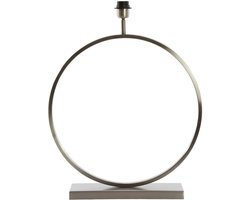 Light & Living Tafellamp Liva - Nikkel - 50x15x62cm - Woonkamer - Slaapkamer