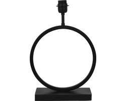 Light & Living Tafellamp Liva - Zwart - 30x12,5x42cm - Modern - Woonkamer - Slaapkamer