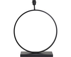 Light & Living Tafellamp Liva - Zwart - 50x15x59cm - Woonkamer - Slaapkamer - Kerstcadeau - Cadeau voor hem - Cadeau voor haar - Kerstdecoratie