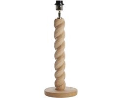 Light & Living Tafellamp Nanno - Bruin - Ø15cm - Woonkamer - Slaapkamer - Kerstcadeau - Cadeau voor hem - Cadeau voor haar - Kerstdecoratie