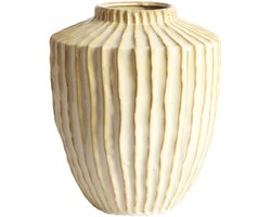 Light & Living TALEA vaas keramiek zand-beige – Ø32x40 cm