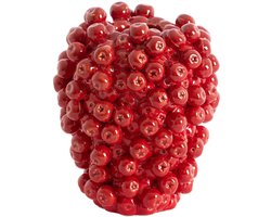 Light & Living - Vaas BERRIES - 15x14.5x17.5 cm - Rood