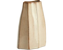 Light - Living Vaas Chiado - Keramiek - Beige/Bruin - 20 x 27 x 12 cm (BxHxD)