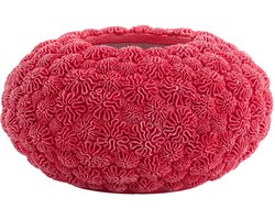 Light & Living - Vaas CORAL - Ø47.5x25.5cm - Rood