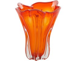 Light & Living - Vaas KAZUNO - Ø22x27cm - Oranje