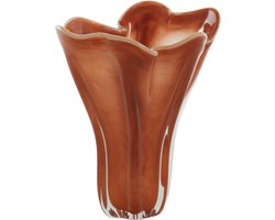 Light & Living - Vaas KAZUNO - Ø26x32cm - Oranje