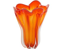 Light & Living - Vaas KAZUNO - Ø26x32cm - Oranje