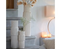 Light & Living Vaas Longa S - Keramiek - - 15 x 36 x 15 cm (BxHxD)