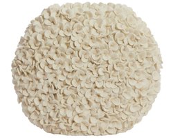 Light & Living Vaas Phylia - Wit - 44x20.5x38.5cm - Kunststof - Modern - Bloemenvaas - Woondecoratie - Decoratieve vaas voor woonkamer of slaapkamer