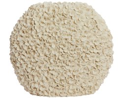 Light & Living Vaas Phylia - Wit - 52x23x46.5cm - Kunststof - Modern - Bloemenvaas - Woondecoratie - Decoratieve vaas voor woonkamer of slaapkamer - Sinterklaas Cadeau - Sint Kado