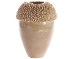 Light & Living Vaas Sangku Keramiek, 48cm hoog - Taupe