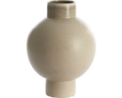 Light & Living Vaas Zelata Keramiek, 38cm - Zand