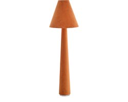 Light & Living Vloerlamp Devia - Velvet - 168cm - Oranje