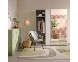 Light & Living Vloerlamp Elati 156cm hoog - Zand - Japandi